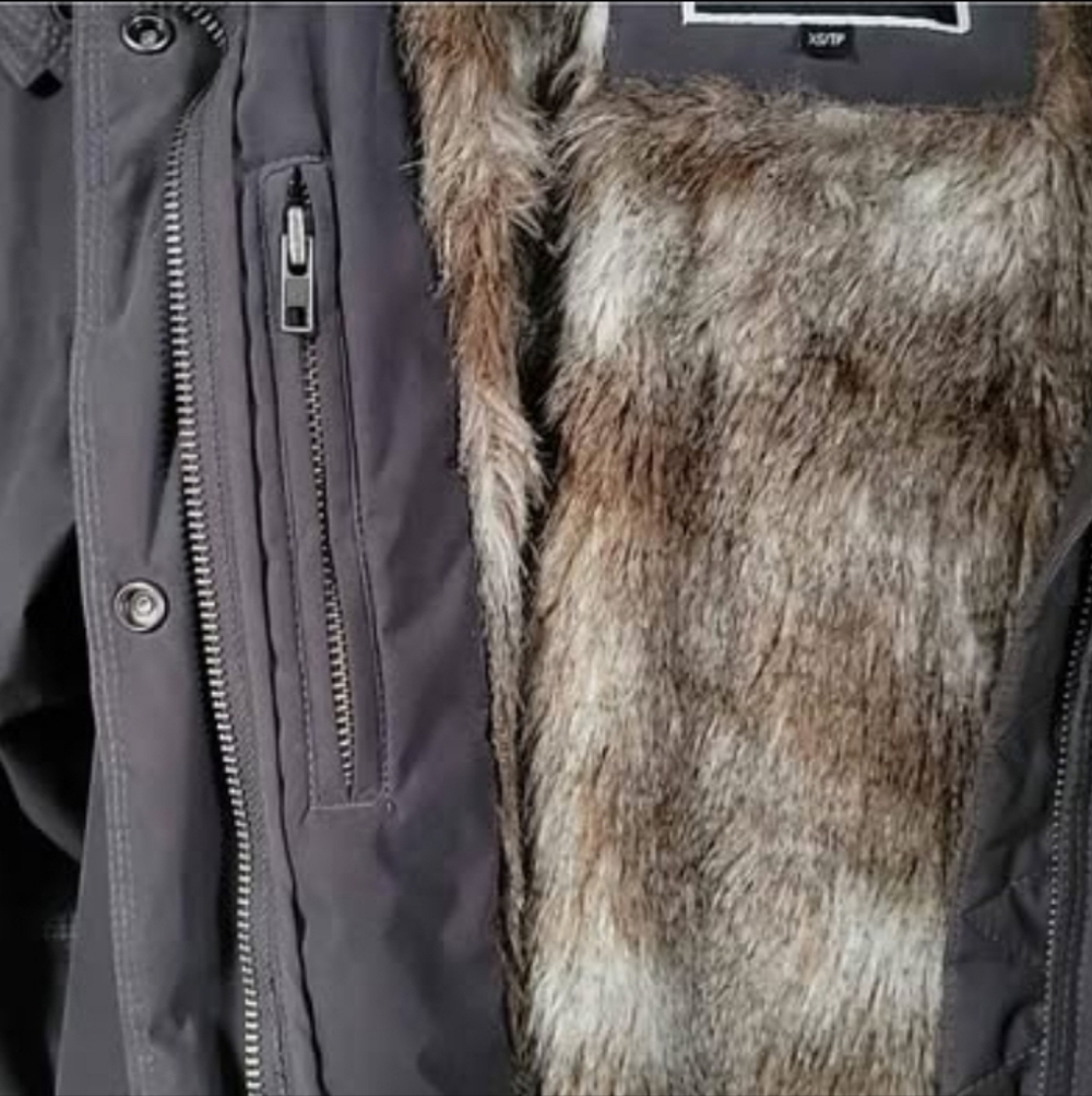 RW & CO. Faux Fur Parka, EUC - Picture 8 of 8